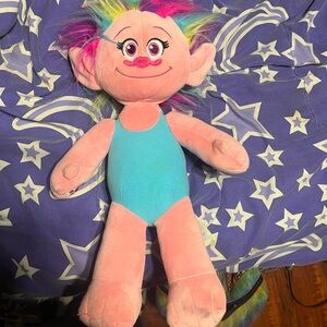 DreamWorks Trolls Pink and Blue Plush Toy